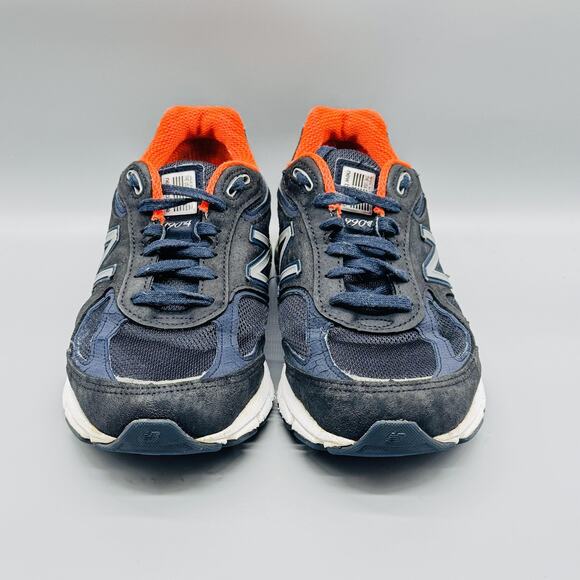 New Balance Shoes Womens 7 Blue 990v4 Running Athletic Sneakers Trainers - Picture 3 of 13